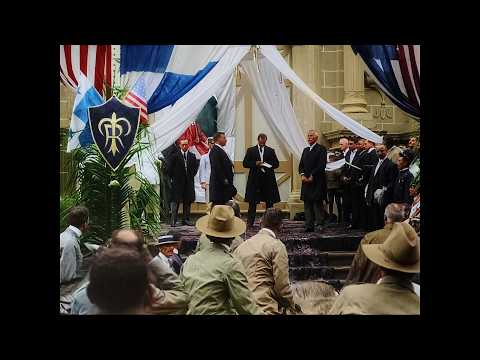 Stunning enhanced footage of President Theodore Roosevelt's visit to the Panama Canal in 1906 thumbnail