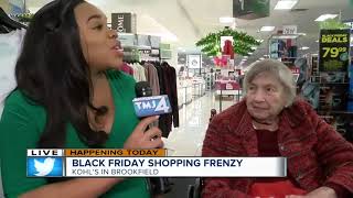 Black Friday shopping: Woman buys socks for veterans, others in need