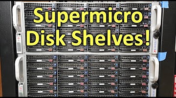 Supermicro 45-bay JBOD-schijfplankupgrade, geschikt voor 105 harde schijven