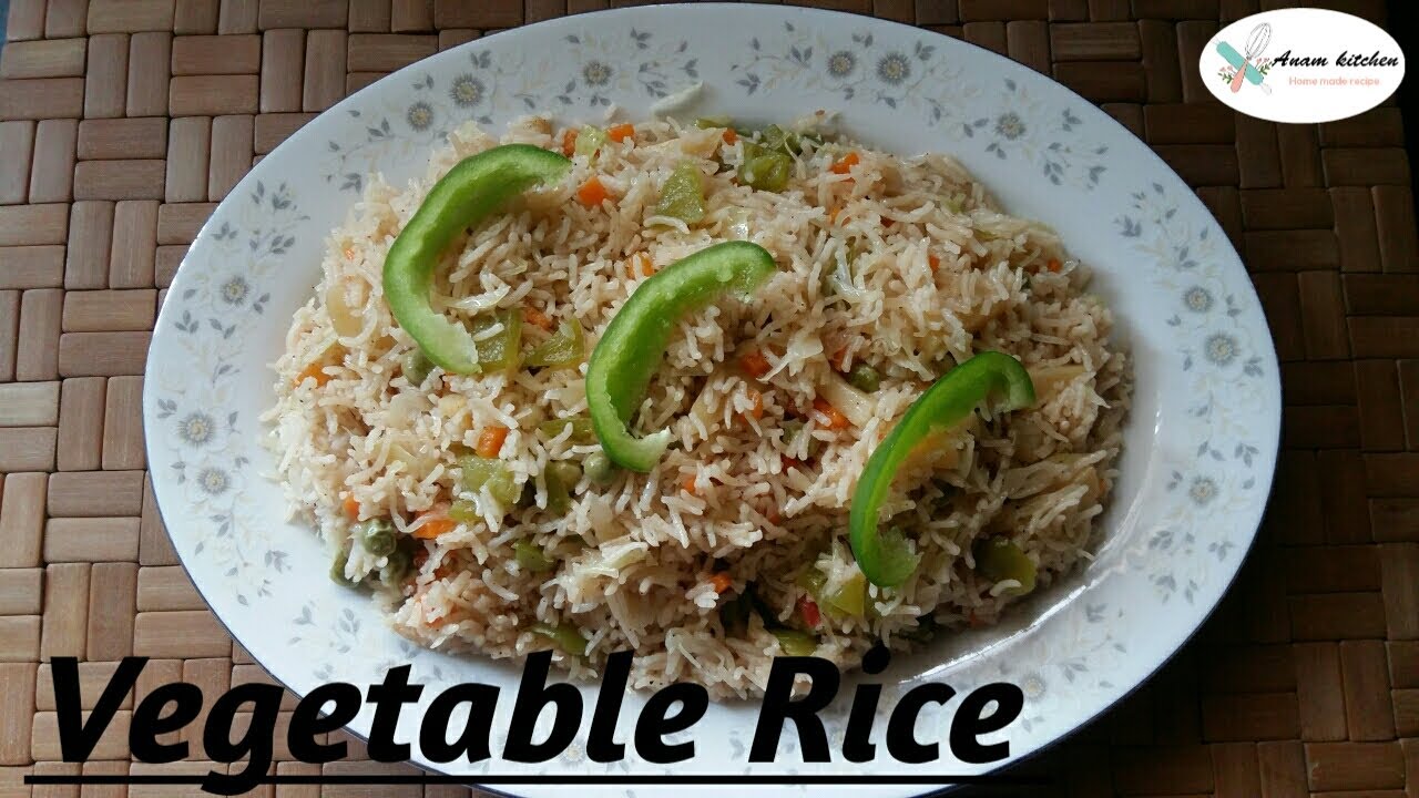 Vegetable Rice YouTube