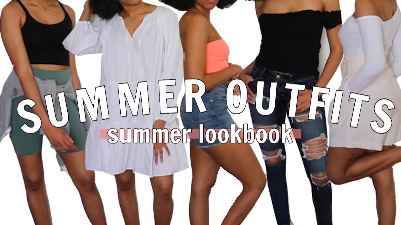 CASUAL SUMMER OUTFIT IDEAS | summer lookbook 2020