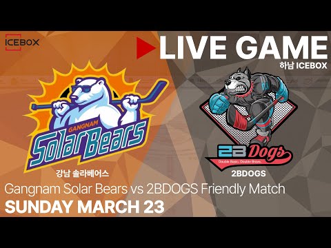 LIVE • 강남 솔라베어스 vs 2BDOGS • 친선경기 • 2025. 3. 23