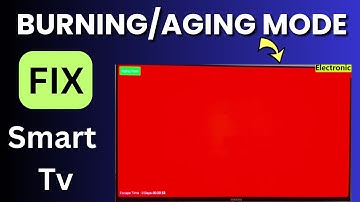 Smart Tv Burning/Aging Mode Fix || Wisdom Share Cloud Tv