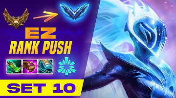 New Easy Rank Push EDM Comp in TFT Set 10