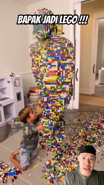 Dad turns into lego #lego #brickseek #funny #bricklife #toys #bricksking #satisfying #brickbuilt