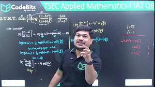 IA- II Applied Mathematics - I TSEC - Solutions 2025-26 | Mumbai University | MRF SIR screenshot 2