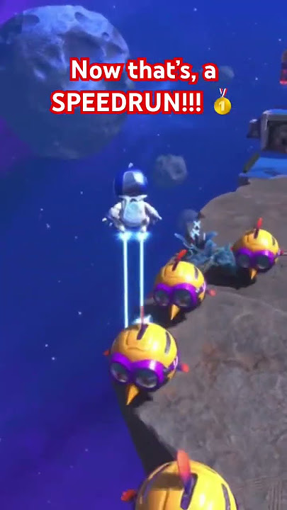 Now that’s, a SPEEDRUN!!! 🥇 #gaming #astrobot #sonygaming #ps5 #ps5gameplay #funny #speedrun