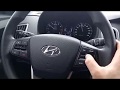 Hyundai Creta комплектация Active 1,6 AT в движении, работа круиз-   контроля с китайскими кнопками.