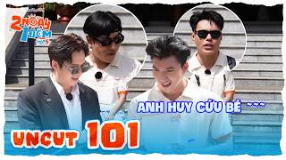 Uncut Tập 101: Ngân Diễm bị gài vào tròng, HIEUTHUHAI cầu cứu Ngô Kiến Huy | 2N1D Mùa 5