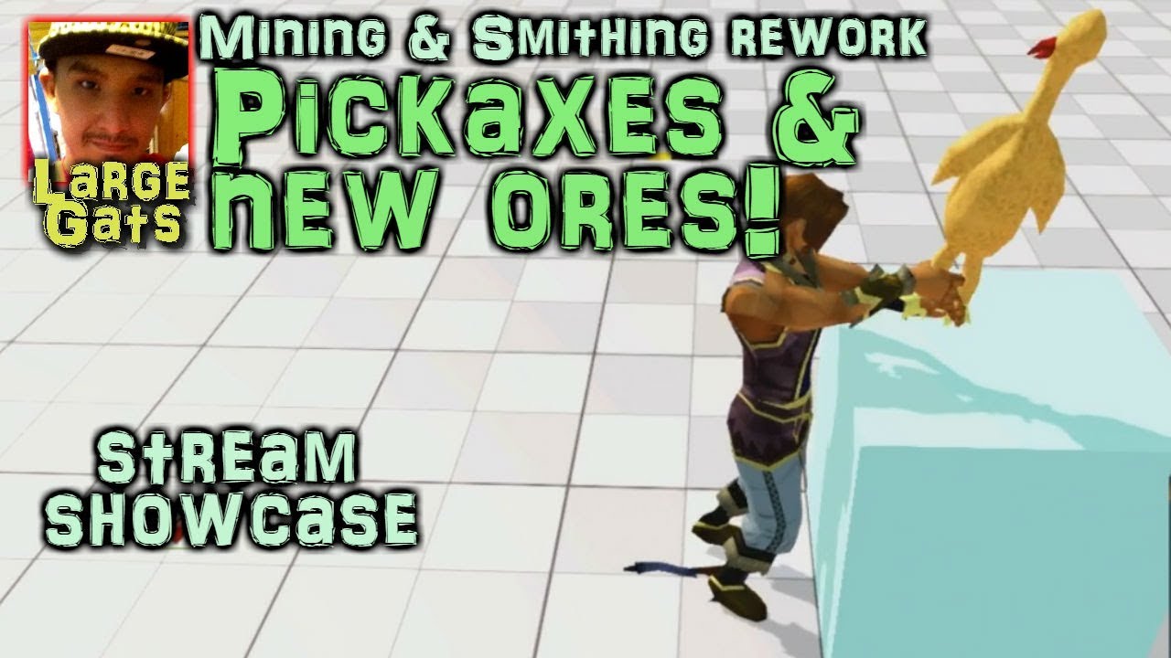 Pickaxes & New ores!: Mining & Smithing rework - Stream showcase