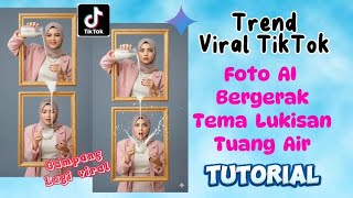 HOW TO CREATE A MOVING AI PHOTO WITH A POURING WATER PAINTING THEME | TUTORIAL screenshot 2