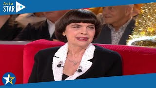 Vivement dimanche : Mireille Mathieu fond en larmes en renvoyant des images de ses parents