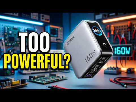 Ugreen Nexode Pro 160W X774, 한계까지 테스트해 보았습니다