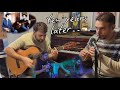 Two Irish polkas on tin whistle and guitar... 10 years later!