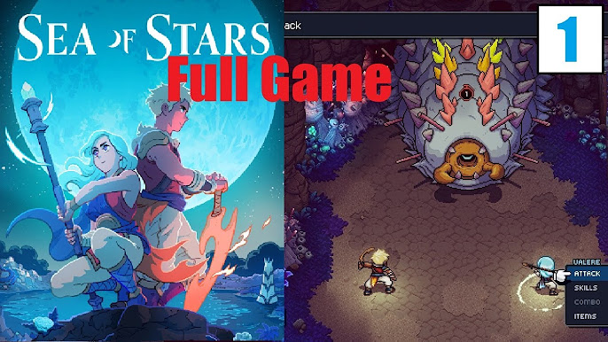 SEA OF STARS Gameplay Walkthrough FULL GAME - No Commentary 