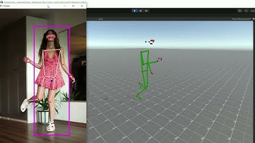Mediapipe bodytracking and Unity