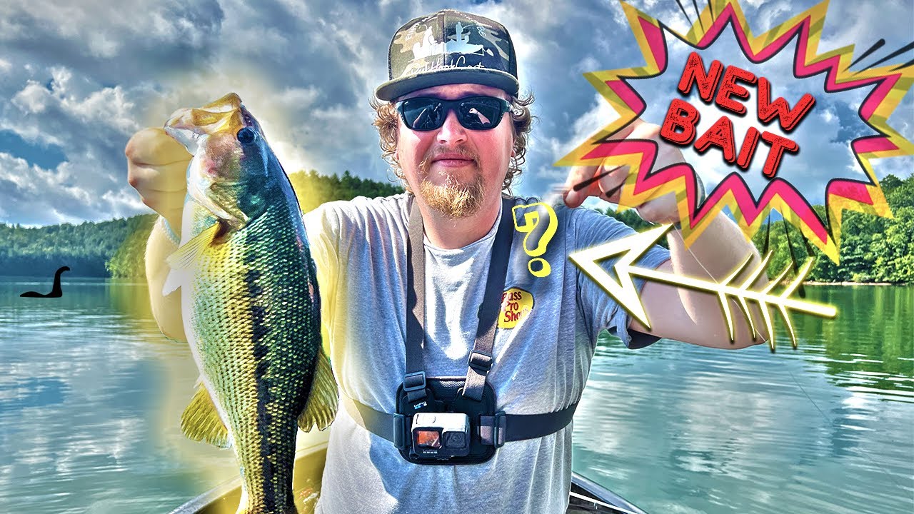 This NEW Fishing LURE catches GIANT BASS! (Summertime Fishing)
