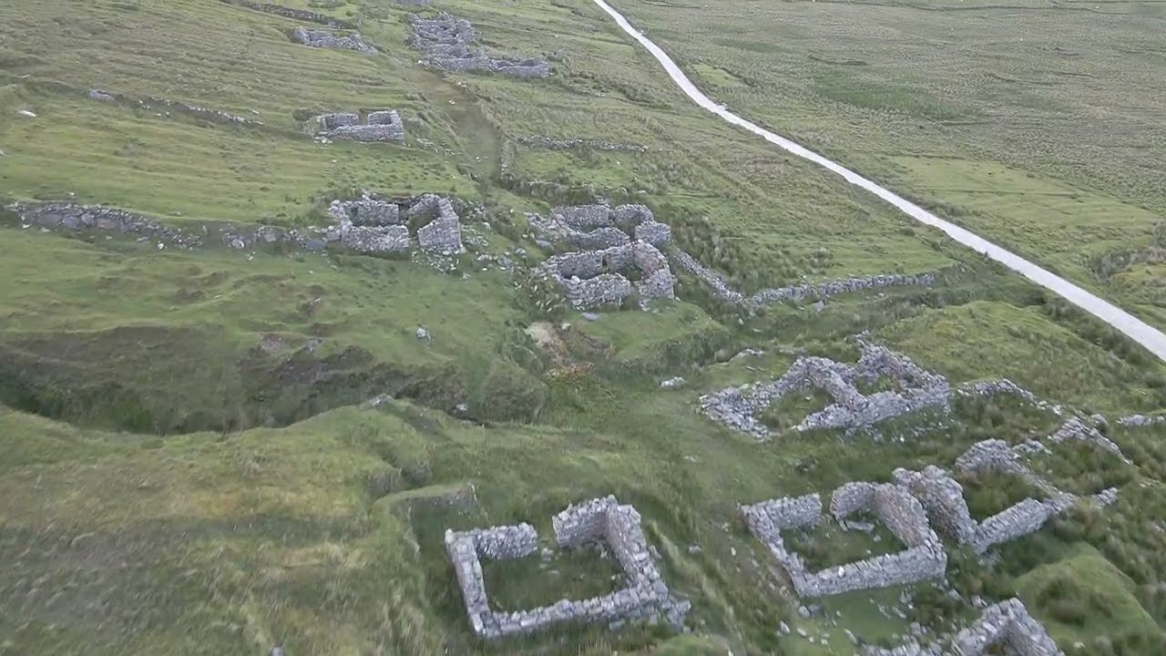 Scenic Drone Videos of Achill Island Coast | Aerial Views of Ireland's Wild Atlantic Way