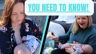 BREASTFEEDING - My must have essentials and tips for successful breastfeeding - everything you need
