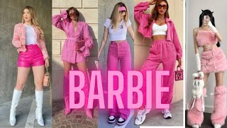 اجمل ملابس باربي باللون الوردي لصيف2023 barbie