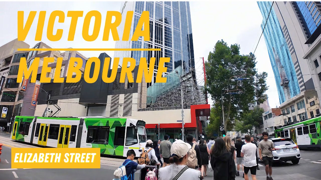 Melbourne walking tour Autumn 2025 4K HDR