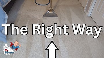 Hoe u tapijt professioneel stoomreinigt
