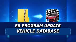 RS program update vehicle database