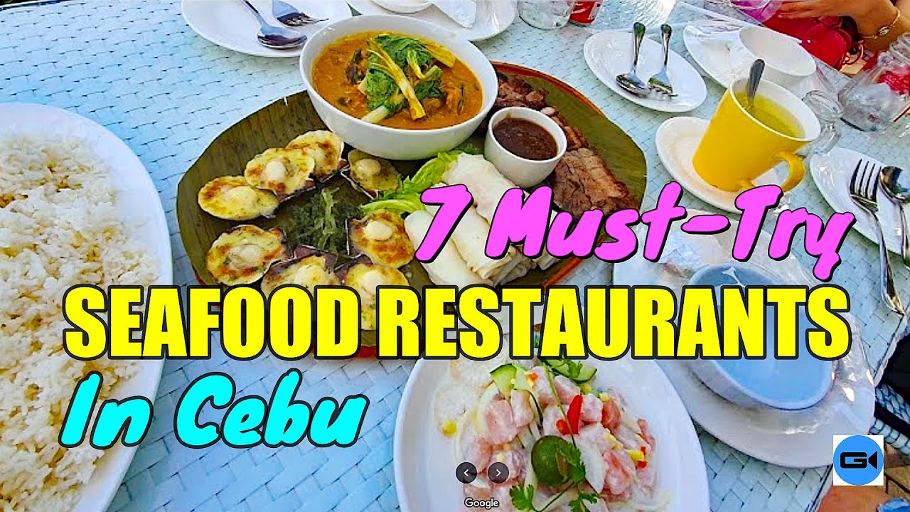 Cebu Tour 7 MUSTTRY SEAFOOD RESTAURANTS IN CEBU YouTube