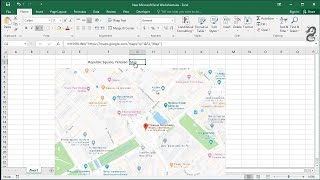 Hyperlink with Google Maps in Excel screenshot 4