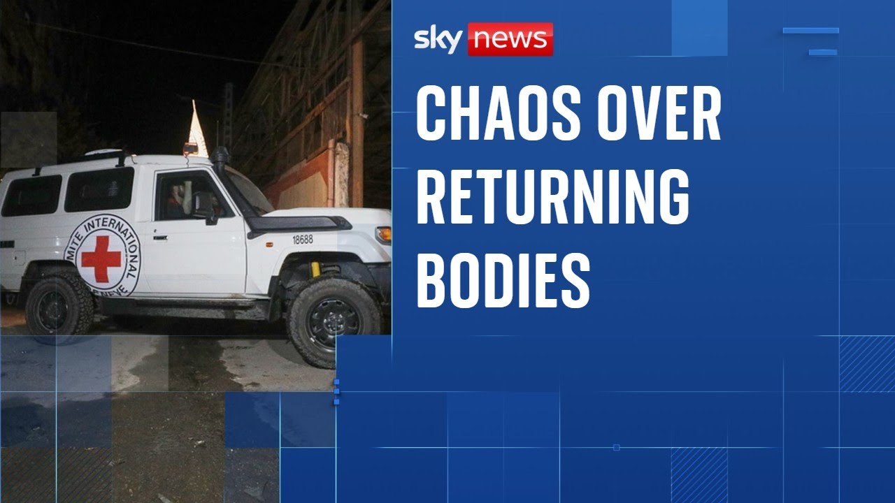 One of four bodies returned by Hamas doesn't match any of hostages, IDF says