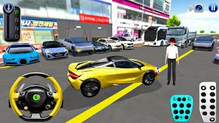 INSANE Supercar Parking Challenge in 3D Driving Class 🚗💨 | Realistic Gameplay (USA Style) screenshot 5