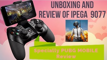 Unboxing and review of IPEGA 9077 wireless Gamepad Controller Full HD