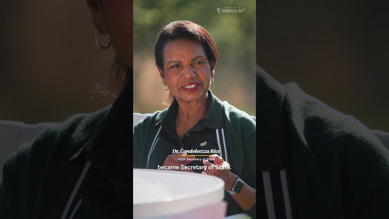 Words from the wise. Watch the full Under the Umbrellas interview with Dr. Condoleezza Rice.