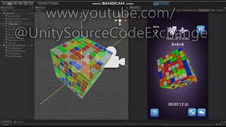 Rubik's Cube  sellunitysourcecode