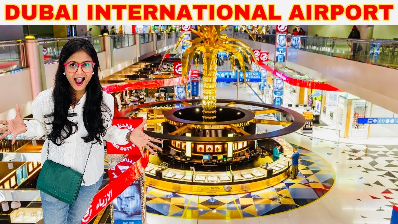 Dubai Airport (DXB) Walking Tour Terminal 3, Duty Free | Mumbai To Dubai | Dubai International