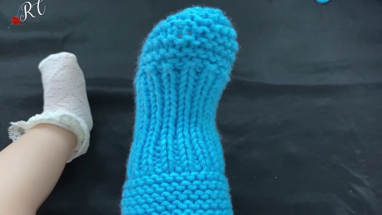 Knitting very easy socks video in Hindi YouTube