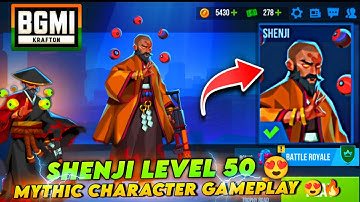 Bullet Echo India | I got Shenji Mythic Character 😱🔥 | Shenji Level 50 Live Gameplay 😍