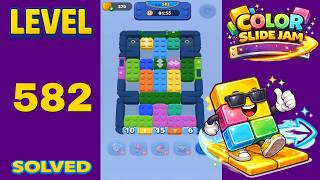 Color Slide Jam – Level 582 | Walkthrough