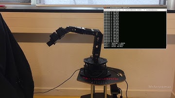 Servo Inverse Kinematics - PhantomX Reactor Robotic Arm