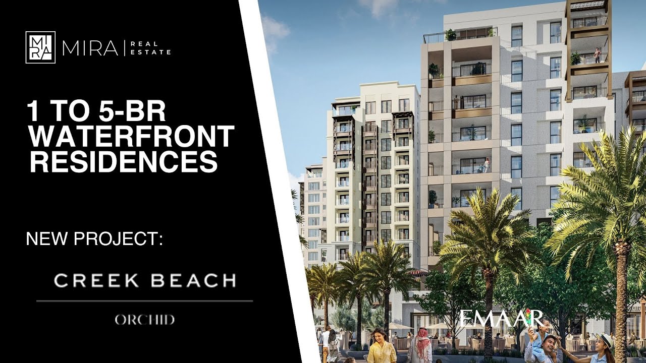 Creek Beach Orchid by EMAAR Properties | New Apartments in Dubai Creek Harbour