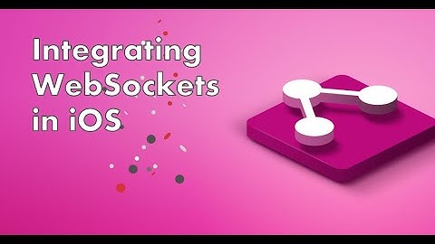 How to integrate WebSockets in Native iOS Swift with NodeJS Backend