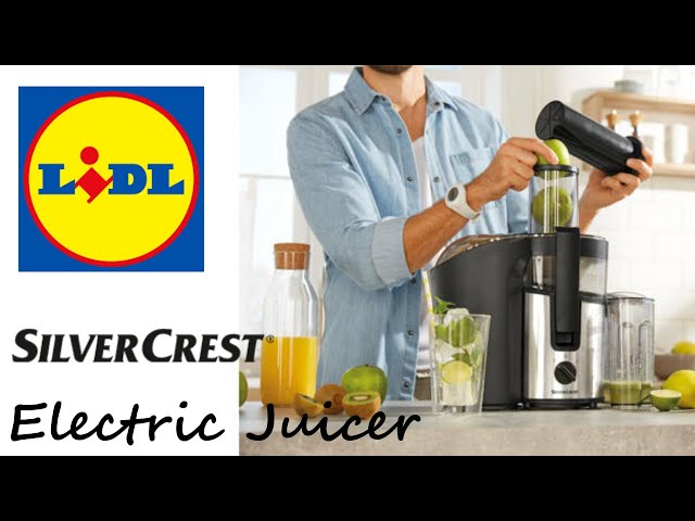 Middle of Lidl - SilverCrest Electric Juicer - It takes lot of juice to  juice this juicer! - YouTube