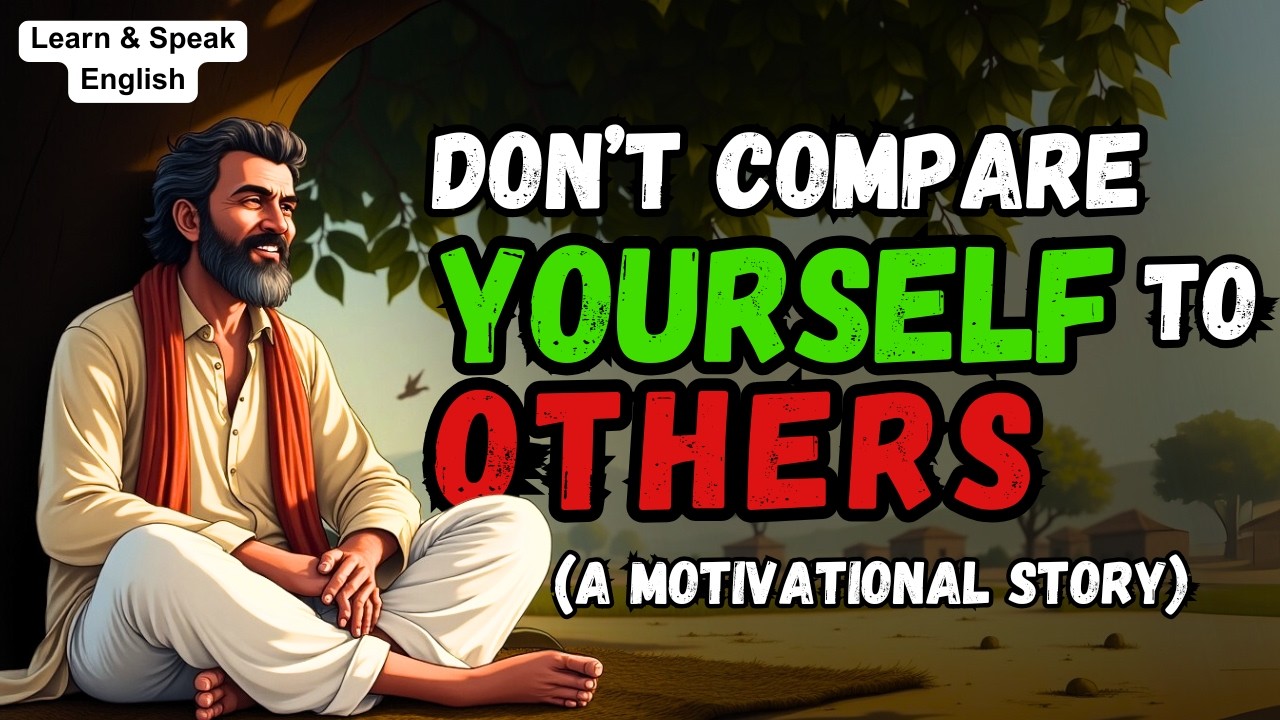 Stop Comparing Yourself to Anyone | Life Changing Story | Tales With English