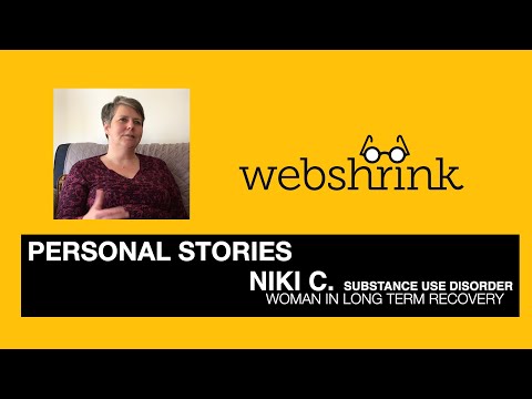 Personal Stories - Niki C. - Woman in Long Term Recovery - Experience, Strength and Hope