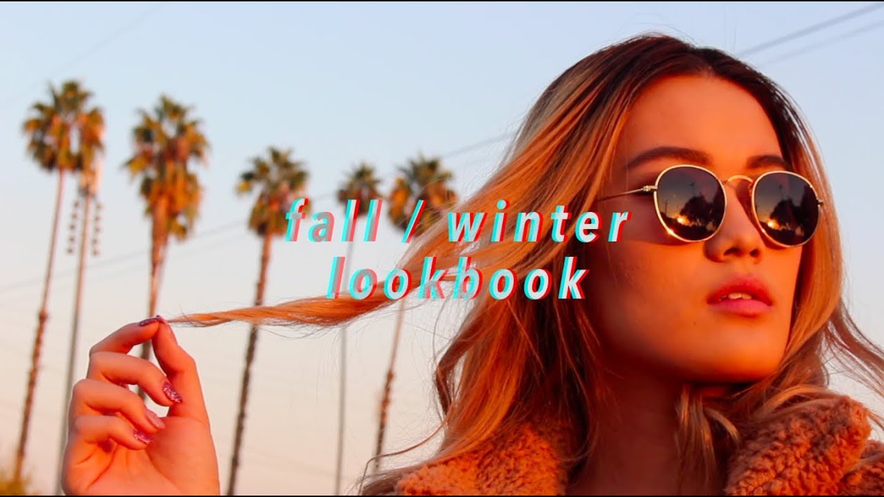 lookbook template FALL/WINTER LOOK BOOK