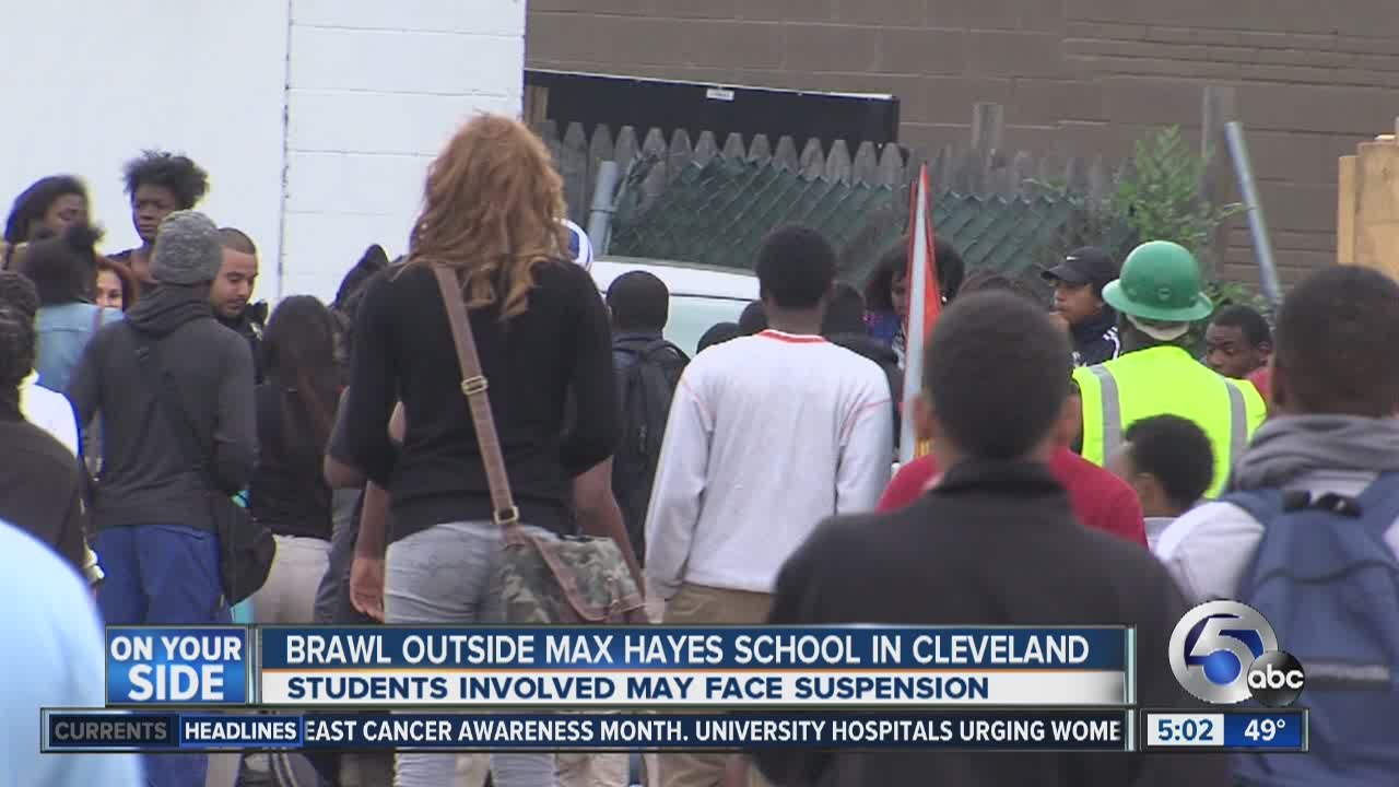 430am Max Hayes High School Fight YouTube