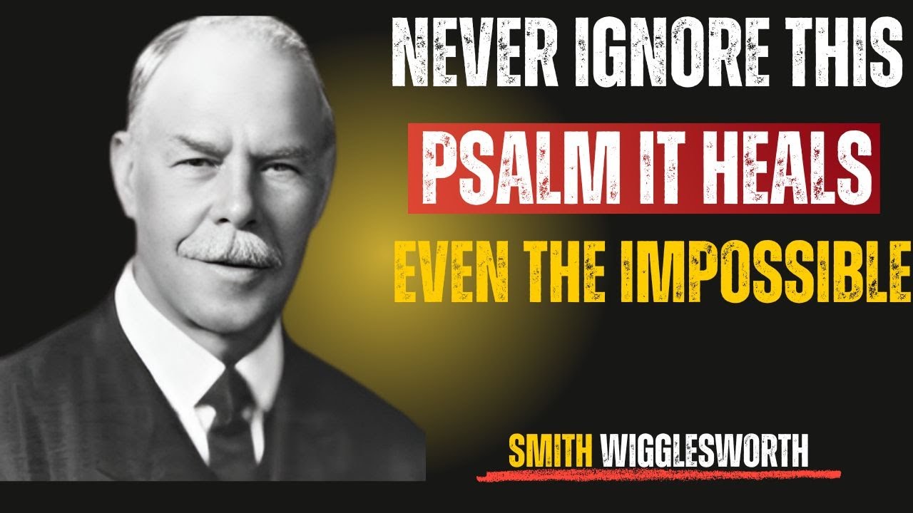 :Never Ignore this Psalm, It Heals Even the Impossible | wigglesworth important speech