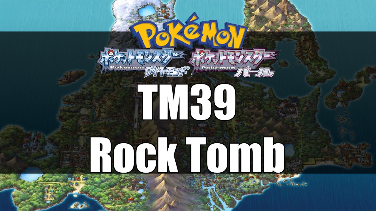 Pokemon Diamond & Pearl - Where to get TM39 Rock Tomb