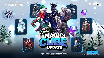 Winterland Special Magic Cube Store Update l Free Fire New Event l Ff New Event l Winterland Event 