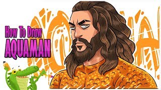 How to draw AQUAMAN Fortnite Chapter 2 - Season 3